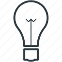 bulb, idea, innovation, invention, light bulb