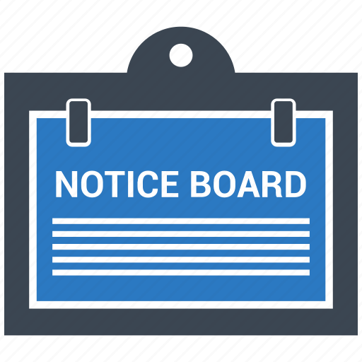 Board, notice, noticeboard icon - Download on Iconfinder