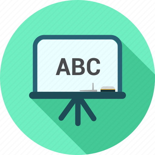 Abc, blackboard, education icon - Download on Iconfinder