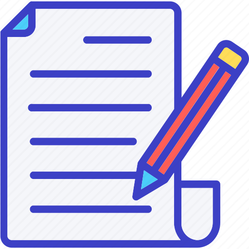 Lecture, homework, writing, notebook icon - Download on Iconfinder