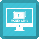 card money, online money send, payment
