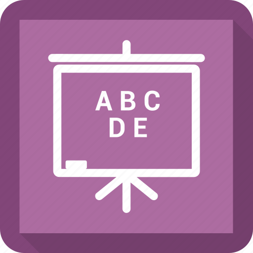 Blackboard, demo, list, powerpoint, slideshow icon - Download on Iconfinder