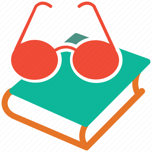 Book, eyeglasses, education, reading icon - Download on Iconfinder