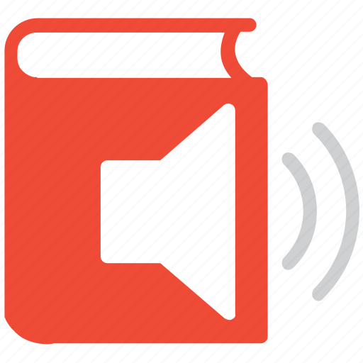 Audio book, book, ebook, speaker sign icon - Download on Iconfinder