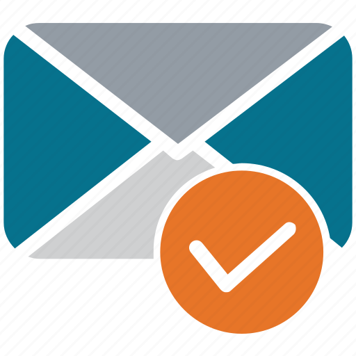 Check mark, checked, envelope, mail icon - Download on Iconfinder
