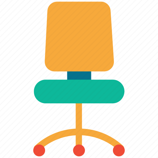 Chair, office seat, revolving chair, seat icon - Download on Iconfinder