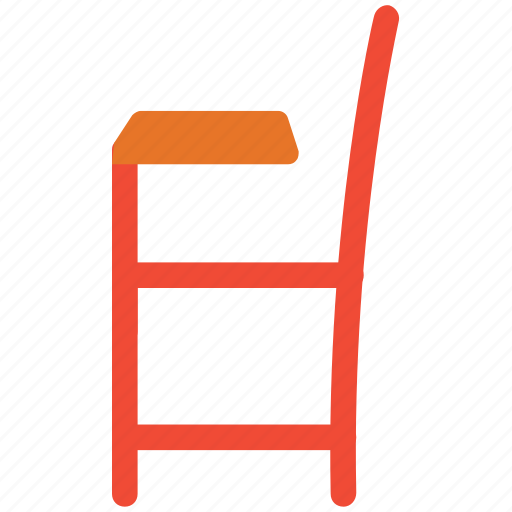 Chair, furniture, school, student chair icon - Download on Iconfinder
