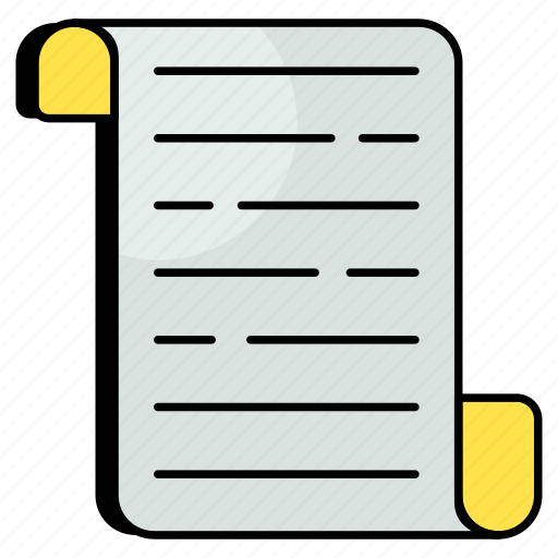 Free paper, document, file, notice icon - Download on Iconfinder