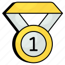 award, badge, reward, medal, winner