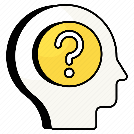 Brain, frustration, question mark, think, brainstorming icon - Download on Iconfinder
