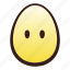 easter, egg, emoji, face, head, mouth, without 