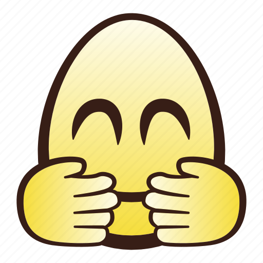 Easter, egg, emoji, face, head, hugging icon - Download on Iconfinder