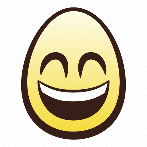 Easter, egg, emoji, eyes, face, head, mouth icon - Download on Iconfinder