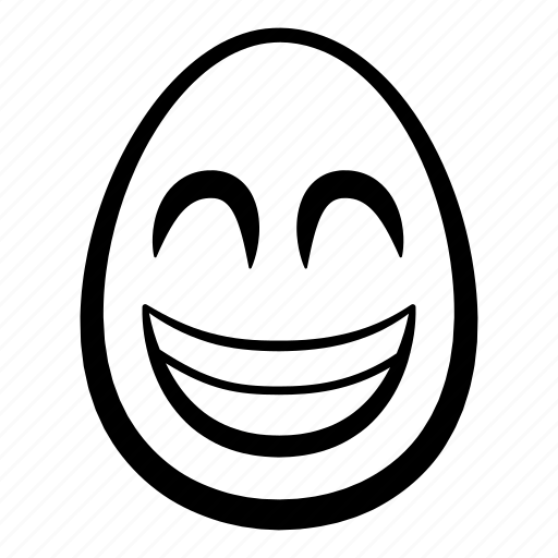 Easter, egg, emoji, eyes, face, grinning, head icon - Download on Iconfinder