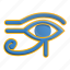 egypt, eye, god, pyramid, sun 