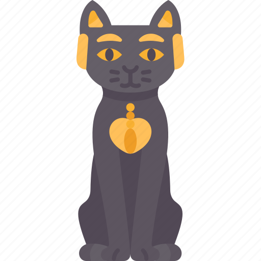 Cat, egypt, mummy, bastet, statue icon - Download on Iconfinder
