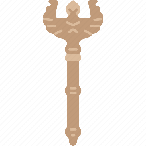 Staff, ancient, egyptian, pharaoh, deity icon - Download on Iconfinder