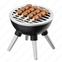 barbecue, grill, food, bbq, cooking, meat, barbeque, cook, sate