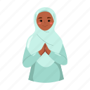 eid, ramadan, muslim, character, avatar, mother, woman