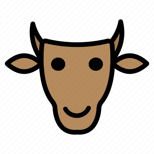 Cow, animal, beef, bull, cattle icon - Download on Iconfinder