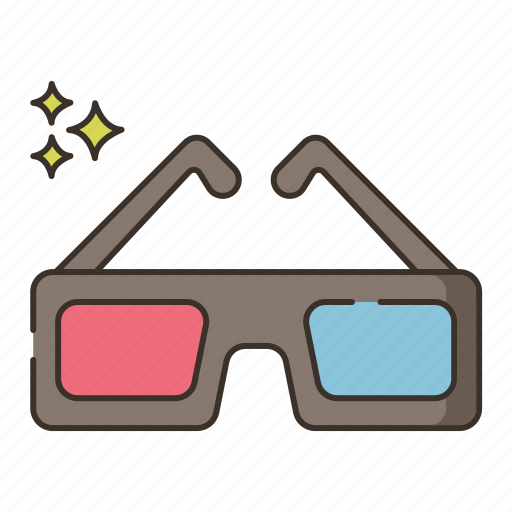 3d glasses, glasses, spectacles icon - Download on Iconfinder