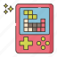 brick, game, tetris 