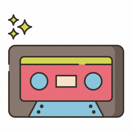 Cassette, music, tape icon - Download on Iconfinder