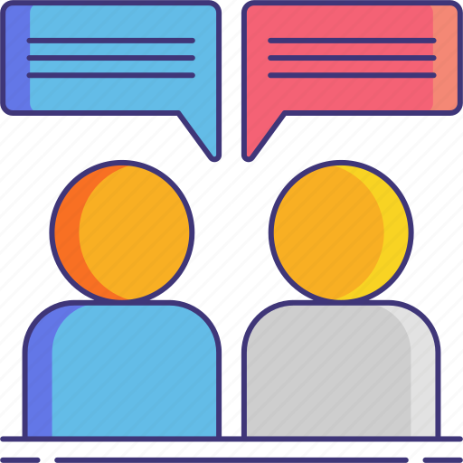 Communication, person, talk, bubble, conversation icon - Download on Iconfinder