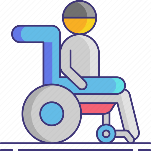 Disability, wheelchair, handicapped icon - Download on Iconfinder