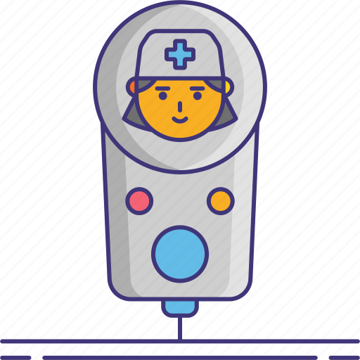 Nurse, call, button, help, communication, tool icon - Download on Iconfinder