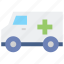ambulance, emergency, vehicle 