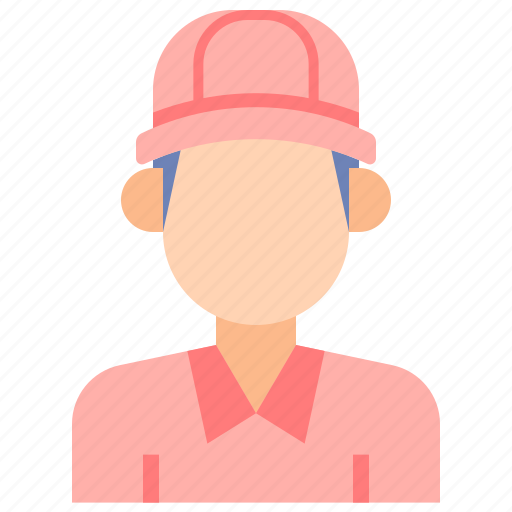 Delivery, service, man, person, male icon - Download on Iconfinder