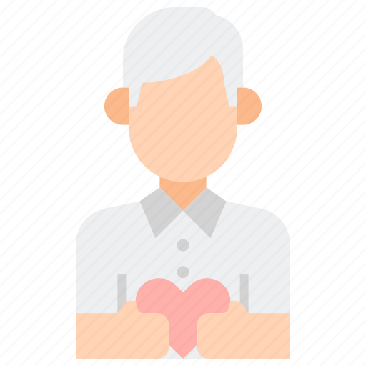 Self, care, elderly, man icon - Download on Iconfinder