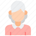senior, woman, elderly