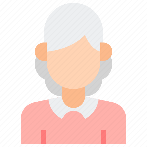 Senior, woman, elderly icon - Download on Iconfinder