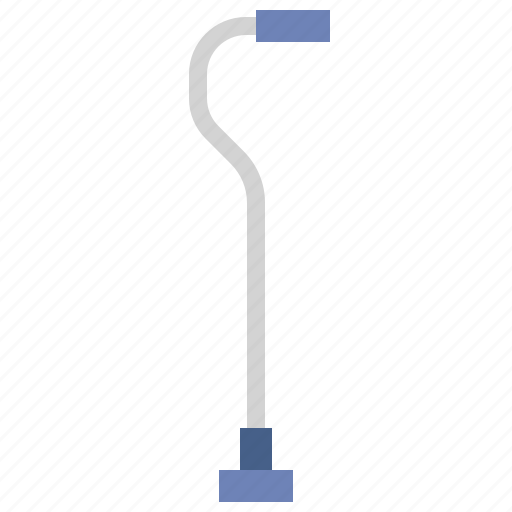 Walking, cane, equipment, helping, tool icon - Download on Iconfinder