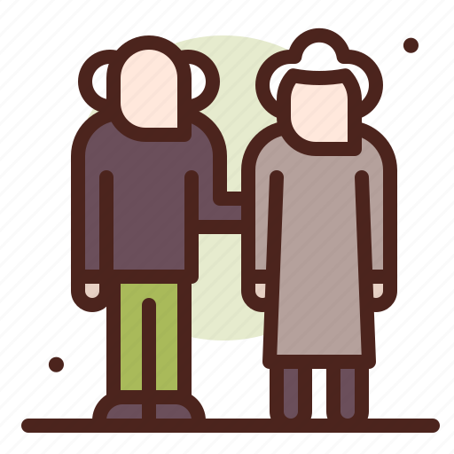 Elderly, pair, old, people, family icon - Download on Iconfinder