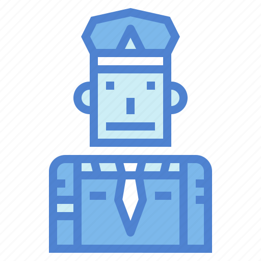 Guard, man, police, security icon - Download on Iconfinder