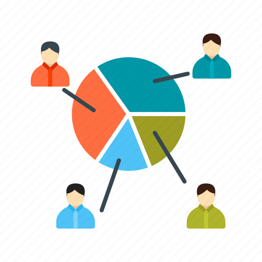 Demographic, opinion, percent, poll, population, portion icon - Download on Iconfinder