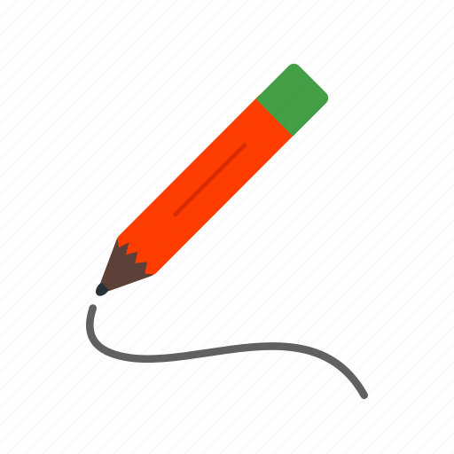 Draw, drawing, equipment, eraser, pencil, sharp, write icon - Download on Iconfinder