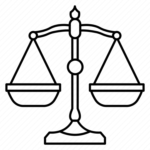 Court, scale, law, justice icon - Download on Iconfinder