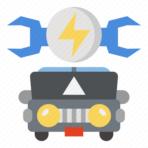 Maintenance, repair, engine, checkup, electric, vehicle icon - Download on Iconfinder