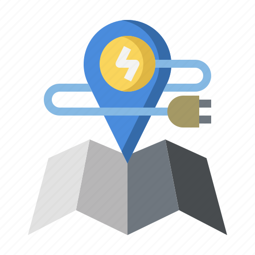 Power, station, charging, electric, charger, location icon - Download on Iconfinder