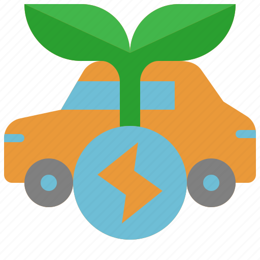 Eco, car, green, friendly, vehicle, transportation, environment icon - Download on Iconfinder