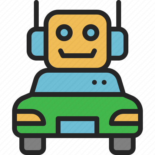 Ai, artificial, intelligence, car, smart, vehicle, system icon - Download on Iconfinder