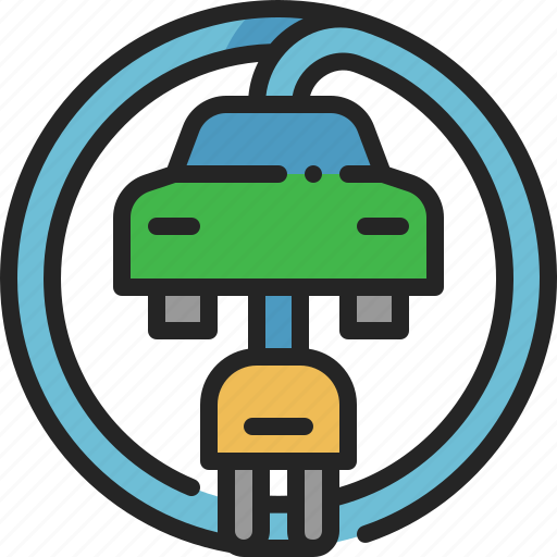 Electric, car, vehicle, eco, transportation, ev, automobile icon - Download on Iconfinder