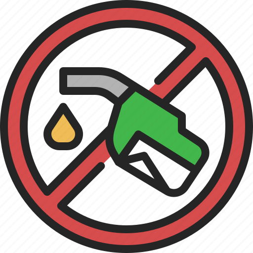 No, fuel, gas, nozzle, gasoline, oil, pump icon - Download on Iconfinder