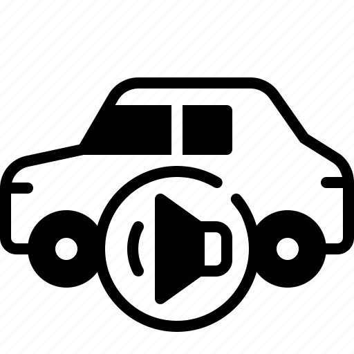 Noise, pollution, electric, vehicle, car, sound, reduce icon - Download on Iconfinder