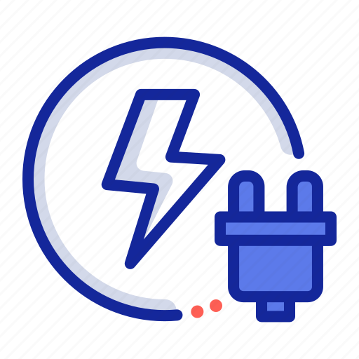 Electric power, plug, power, energy, charge, power plug icon - Download on Iconfinder