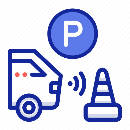 Sensor, parking sensor, radar, parking, vehicle, connectivity icon - Download on Iconfinder